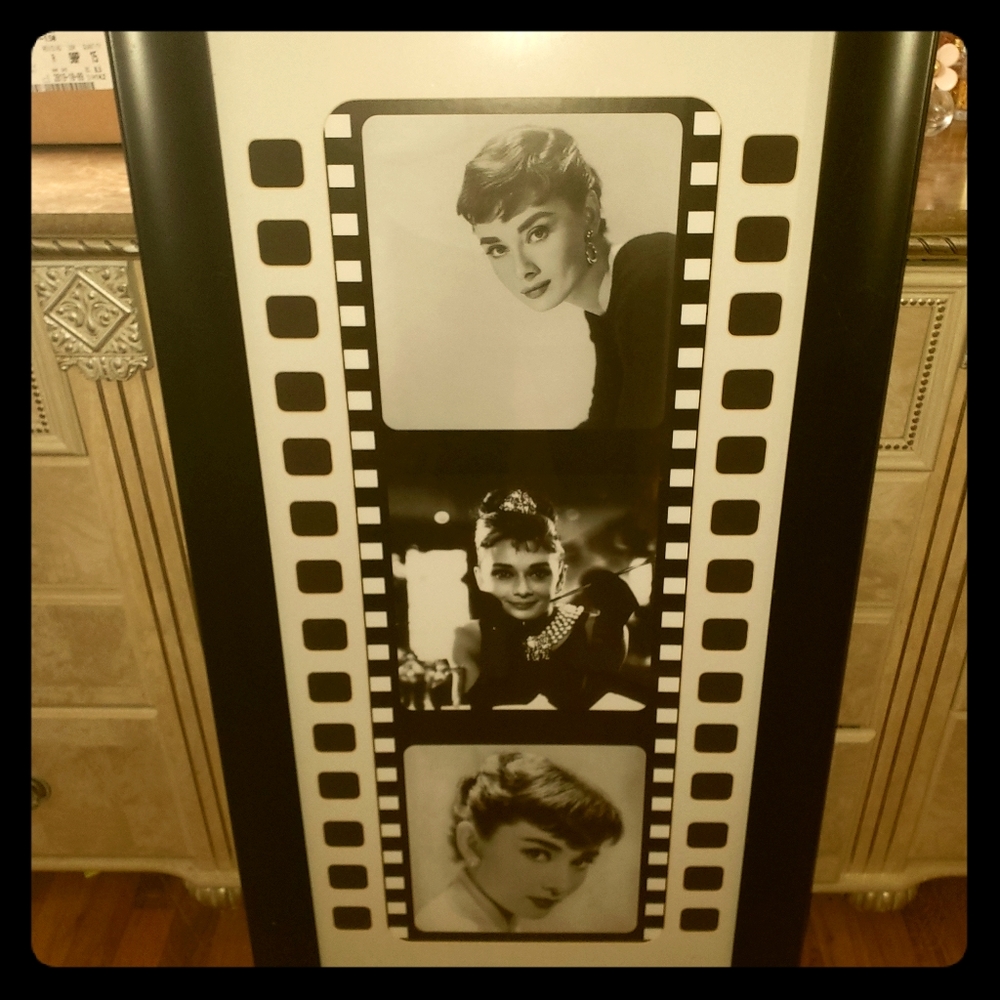 Audrey Hepburn black and White portraits